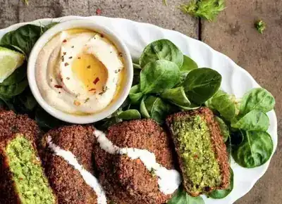 Falafel rulle